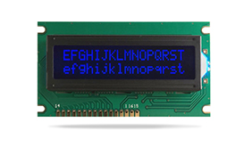 字符型液晶模塊JXD1602C FSTN 負顯蘭字 字符型液晶模塊JXD1602C FSTN 負顯蘭字