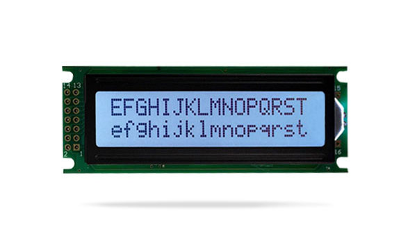 字符型液晶模塊JXD1602B FSTN 白光黑字 字符型液晶模塊JXD1602B FSTN 白光黑字