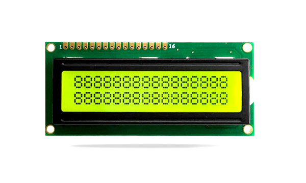 字符型液晶模塊JXD1602A 黃綠屏黃綠光 字符型液晶模塊JXD1602A 黃綠屏黃綠光