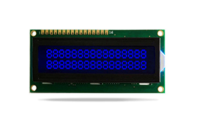 字符型液晶模塊JXD1602A FSTN黑膜蘭光蘭字