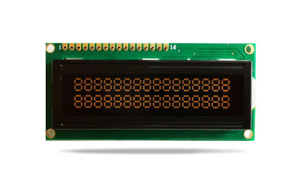 字符型液晶模塊JXD1602A FSTN 負(fù)顯 橙光 字符型液晶模塊JXD1602A FSTN 負(fù)顯 橙光