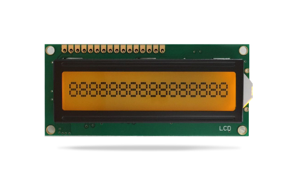 字符型液晶模塊JXD1601A STN橙底 黑字 字符型液晶模塊JXD1601A STN橙底 黑字