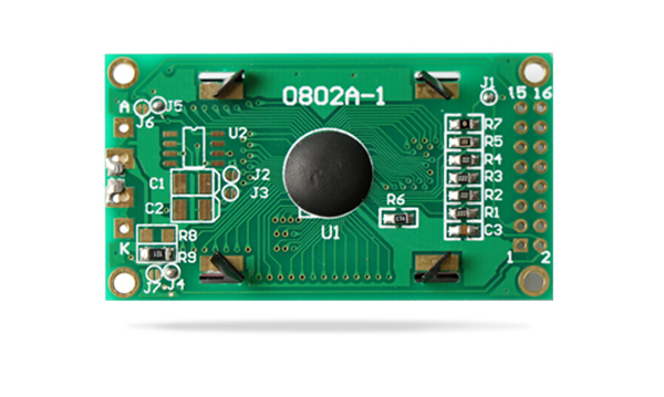 字符型液晶模塊JXD0802A STN 灰膜蘭字 字符型液晶模塊JXD0802A STN 灰膜蘭字