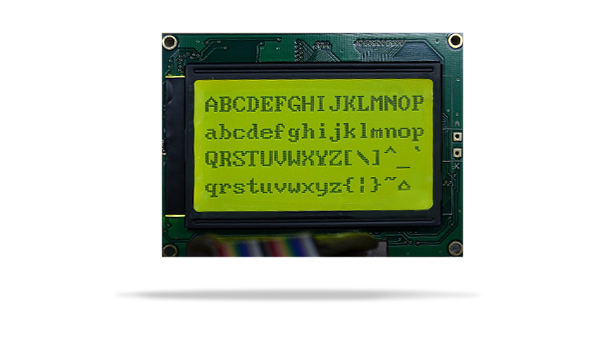 中文字庫(kù)液晶模塊JXD12864AF STN 黃綠屏 中文字庫(kù)液晶模塊JXD12864AF STN 黃綠屏